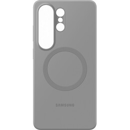 Capa de Silicone com MagSafe para Galaxy S26 Ultra - Cinza