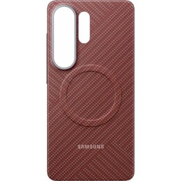 Coque magnétique Ultra Carbon rouge corail pour Samsung S948/S26 (EF-KS948SRE)