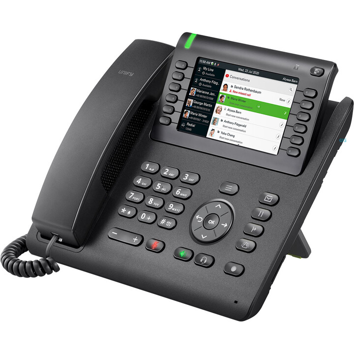 Unify OpenScape Desk Phone CP700 VoIP phone, black