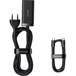 Baseus GaN 3 Pro Caricabatterie rapido da tavolo CCGP000101 100W 2x USB-A 2x USB-C PD 3.0 QC 4.0+