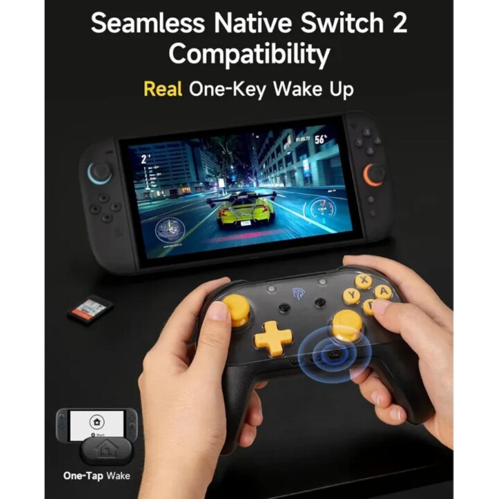 EasySMX S10 Lite Nero - Gamepad per PC, Nintendo Switch e smartphone (Android e iOS)