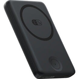 Baseus EnerFill FT11 Power Bank wireless da 10000 mAh e 27 W, colore nero cosmico.