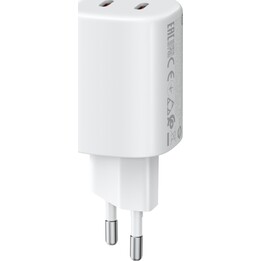 Xiaomi Nano Turbo Wandladegerät, 45 W GaN, 2xUSB Typ C, Weiß