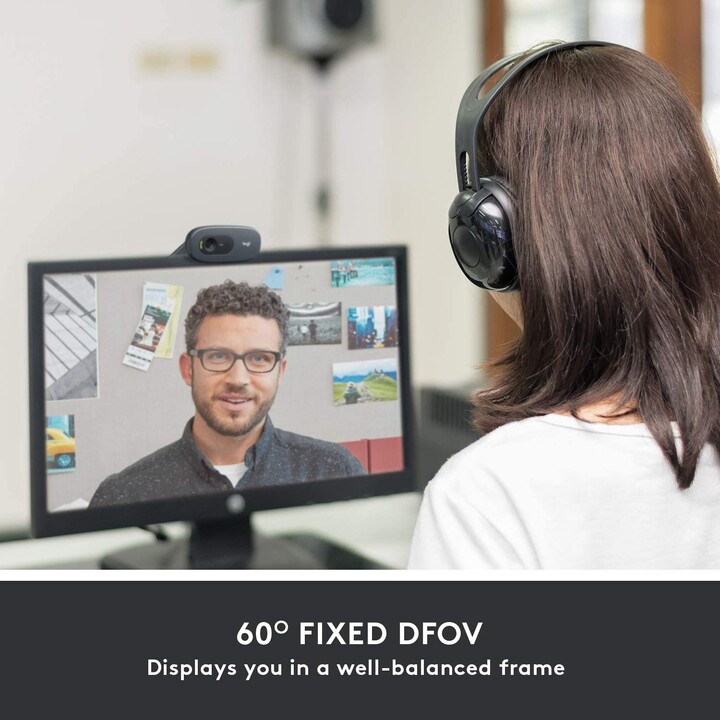 WEBCAM LOGITECH C505 HD NERO