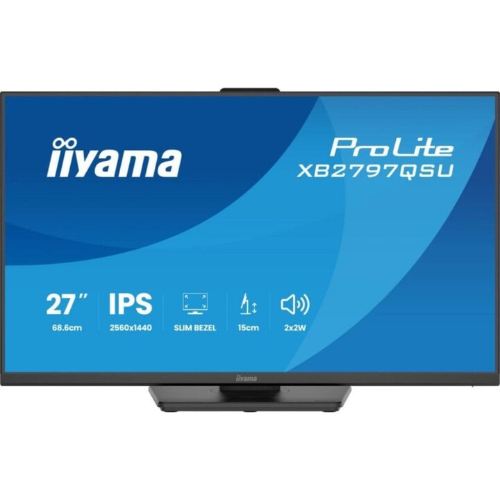 iiyama ProLite XB2797QSU-B1 27" Quad HD 75Hz IPS Adjustable Height Monitor