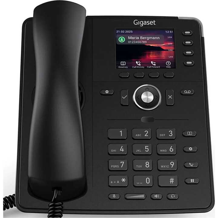 Teléfono de escritorio IP con cable Gigaset P710 IP PRO