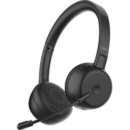Headphone + mic nilox nxaucdual01 enc wireless / bluetooth usb-c / usb black