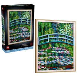 LEGO ART 31220 Claude Monet - Brücke über einen Teich mit Seerosen