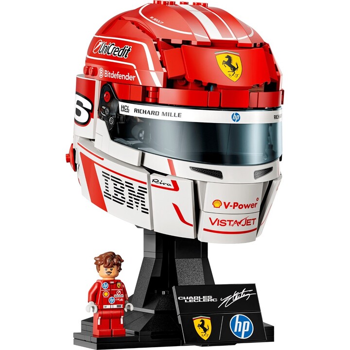 LEGO EDITIONS 43014 Casco Scuderia Ferrari HP Charles Leclerc