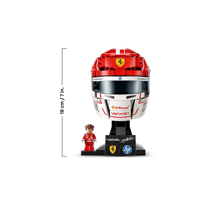 LEGO EDITIONS 43014 Scuderia Ferrari HP Charles Leclerc Helm
