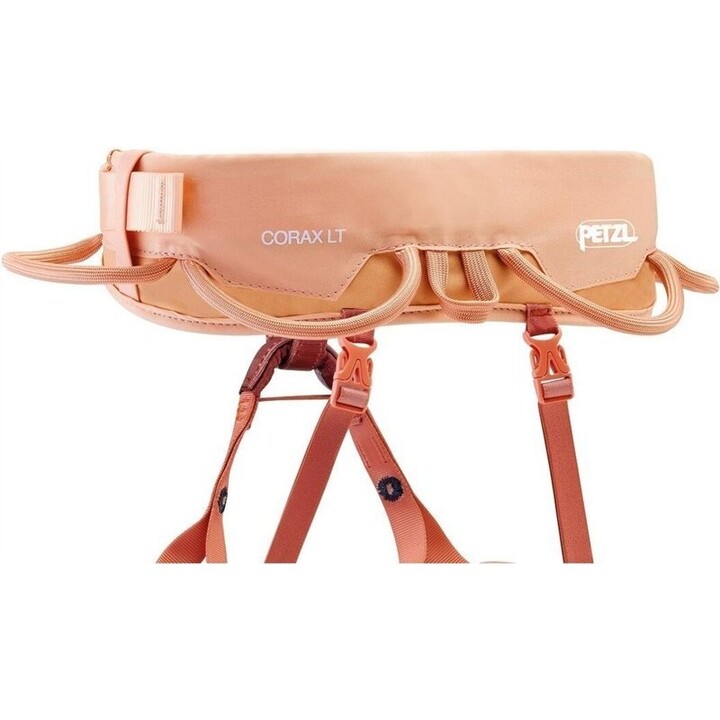 Petzl Corax LT Coral Sand Damen-Klettergurt