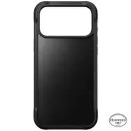 NOMAD Rugged Leather Case - skórzane etui do iPhone 17 Pro Max kompatybilne z MagSafe, skóra Horween (black) [go]