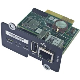 Módulo SNMP de 1 Gbps para sistemas UPS PowerWalker VFI 1000-3000 de las series TGB/TGS/TGS.