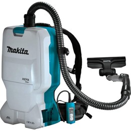 Makita DVC660Z Twin 18V (36V) Li-ion LXT Brushless Backpack Vacuumer - Batteries et chargeur non inclus
