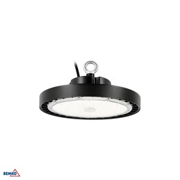 Lampada LED industriale Voyager da 200W, 4000K, 28000LM, CRI80, IP65, 120°, per grandi spazi.