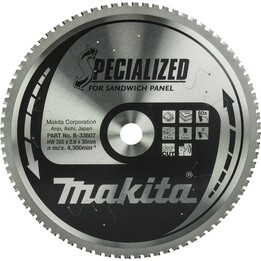 Makita Accesorios - Hoja de sierra para madera 355x30 mm, 80 dientes B-33607