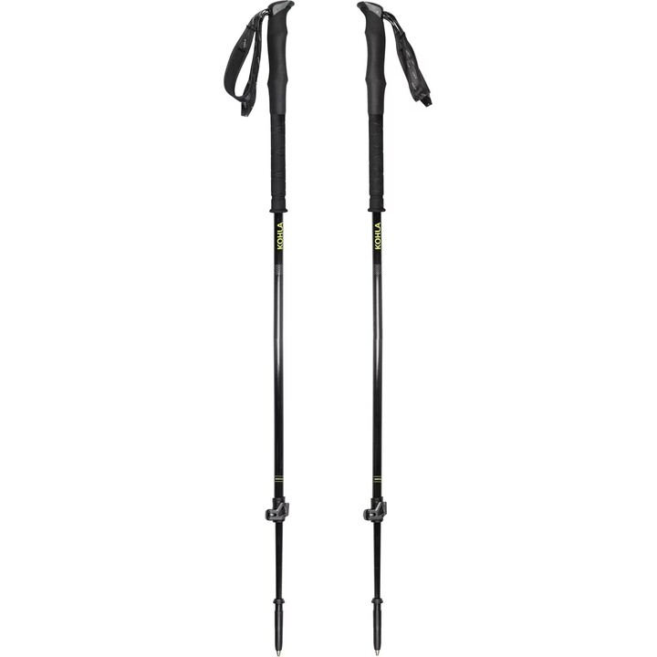 Bastoncini da sci Kohla Vertical Pro nero/zolfo
