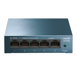 Switch desktop a 5 porte 10/100/1000Mbps