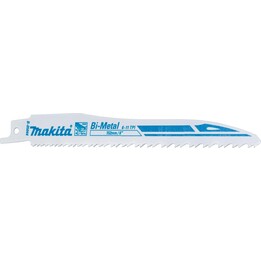 Makita Zubehör - Sägeblattsatz 6-11 TPI, Länge 152 mm, 25-teilig B-05044-25