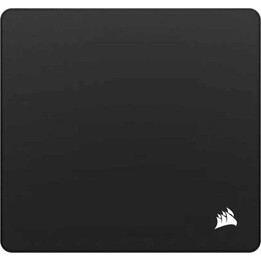 Corsair MM Cloth L Tapis de souris de jeu, noir, tissu microfibre flexible, grande taille 450 x 400 mm
