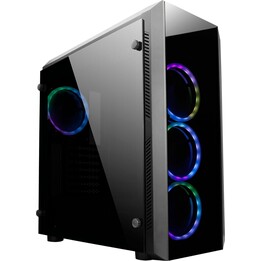 Caja PC Chieftec GL-02B-OP Scorpion II Tower Case Vidrio templado