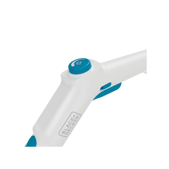 Limpadora a vapor Black & Decker BHSMP2314-QS, cilindro de 1,2 L, 2300 W, azul e branca.