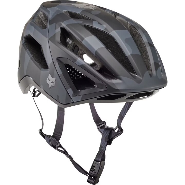 Fox Crossframe Pro Camo Fahrradhelm - Schwarz Camo Größe: S
