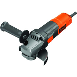 Meuleuse d'angle Black & Decker BEG120 - 115 mm, 800 W - Interrupteur de verrouillage et démarrage progressif
