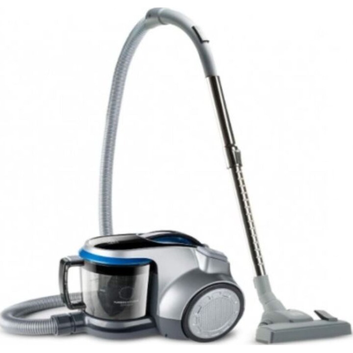 Black & Decker BXVML700E - Aspirapolvere a bidone senza sacco 700W 2 litri Filtro EPA Grigio