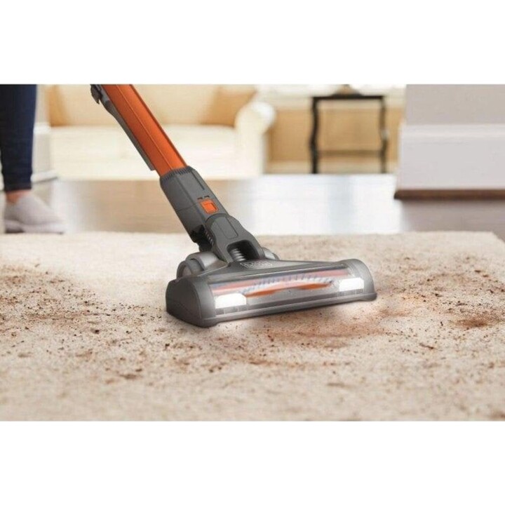 Black & Decker BHFEV182C 2-in-1 Cordless Vacuum Cleaner, 18V, 58 min Runtime, Filter