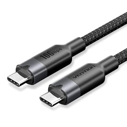 USB-C-zu-C-Kabel Vention USB 3.2 5A 10Gbps 1m BK