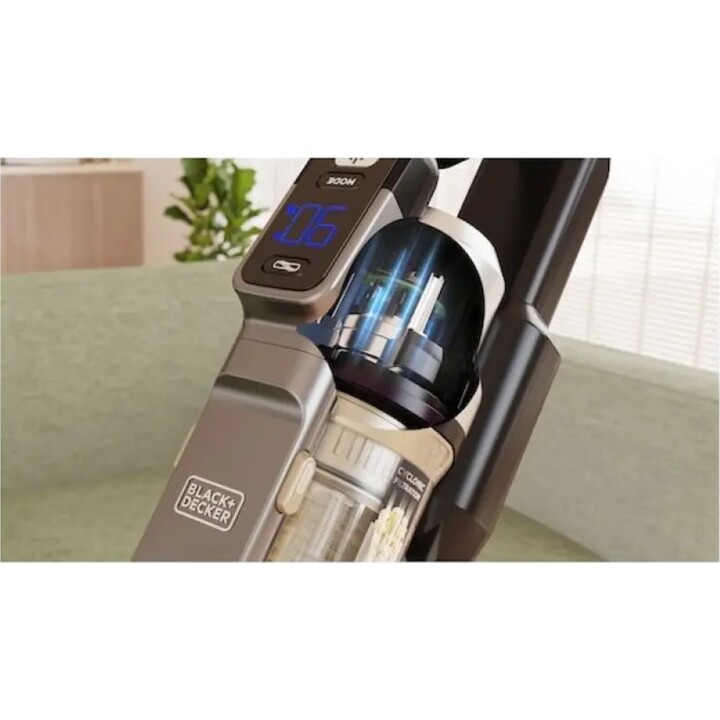 Aspiradora de mano/escoba eléctrica Black & Decker BSV525BLP-QW, batería, sin bolsa, 0,65 L, 2,5 Ah