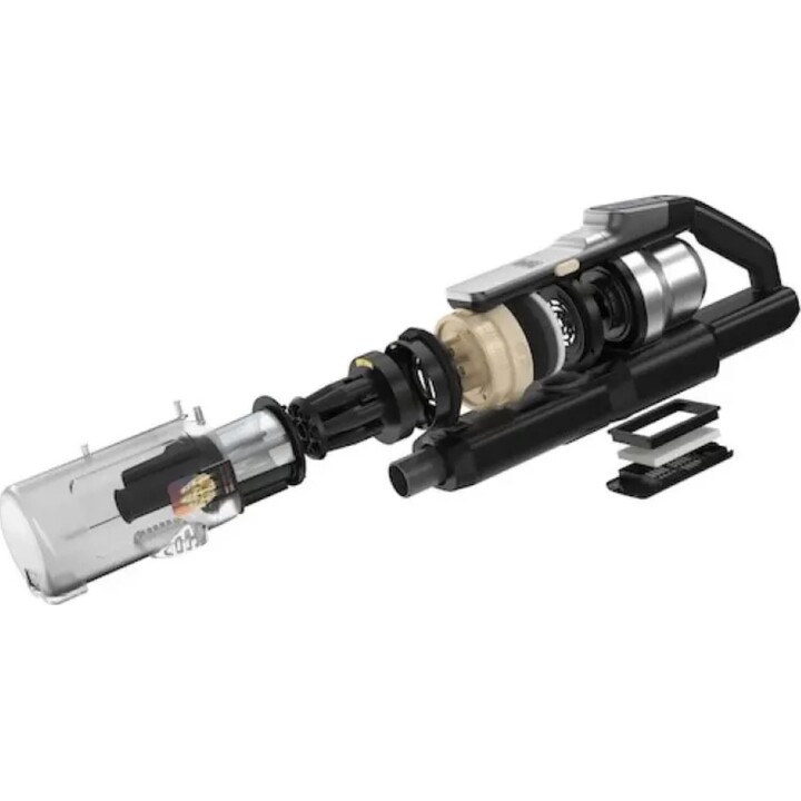 Aspiradora de mano/escoba eléctrica Black & Decker BSV525BLP-QW, batería, sin bolsa, 0,65 L, 2,5 Ah