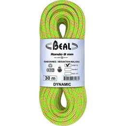 Seil rando 8mm 30m Golden Dry Beal