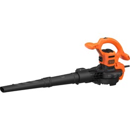 BLACK & DECKER BEBLV260-QS Souffleur et sécheur d'air, noir, orange, aspirateur/souffleur