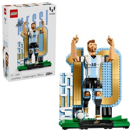 LEGO Editions 43015 - Lionel Messi - Leggenda del calcio