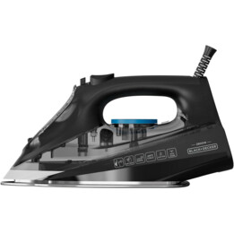 Black+Decker - Plancha de Vapor BXIR2805E | 2600W | Suela de Cerámica Antirayaduras