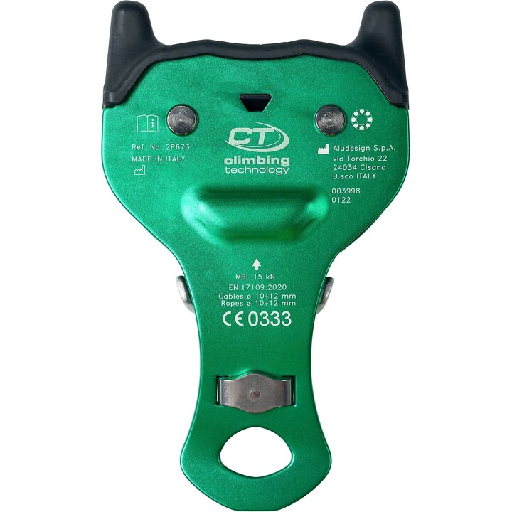 Climbing Technology FOX carrucola per parchi avventura verde