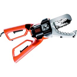 BLACK+DECKER GK1000 550W Sega per potatura con albero e catena completamente chiusi