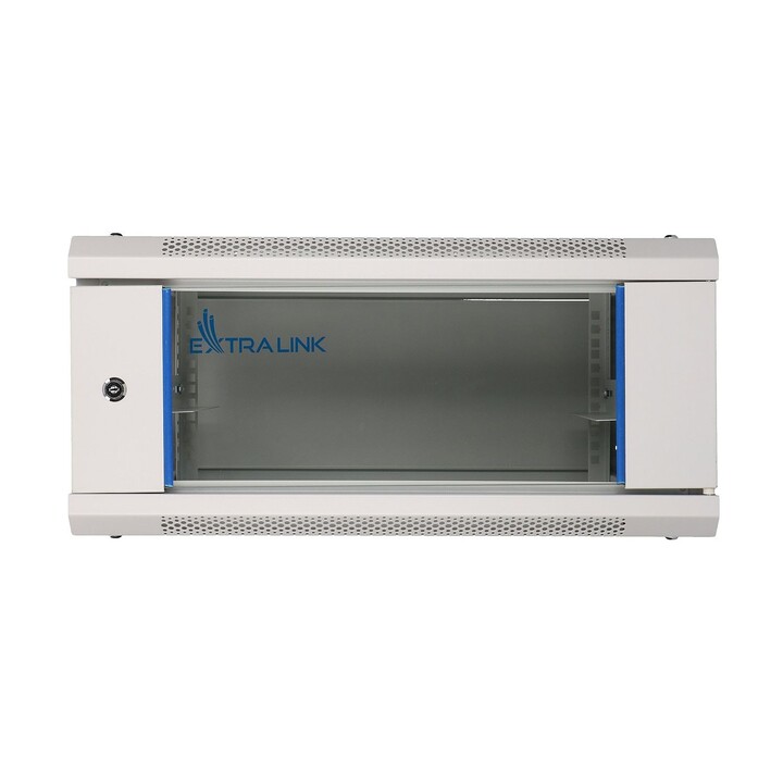 Extralink Rackmount-Schrank 4U 600x450 Grau Wandmontage