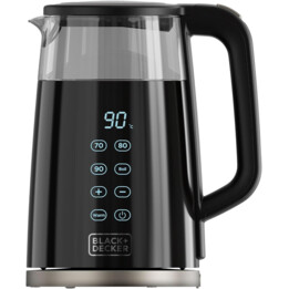 Black+Decker - Chaleira eléctrica BXKE2206E | 2200W | Capacidade 1,7L | 7 níveis de temperatura