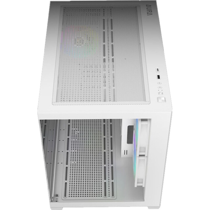 Caja/Torre Gamdias Aura GC10M V2 ARGB Blanco