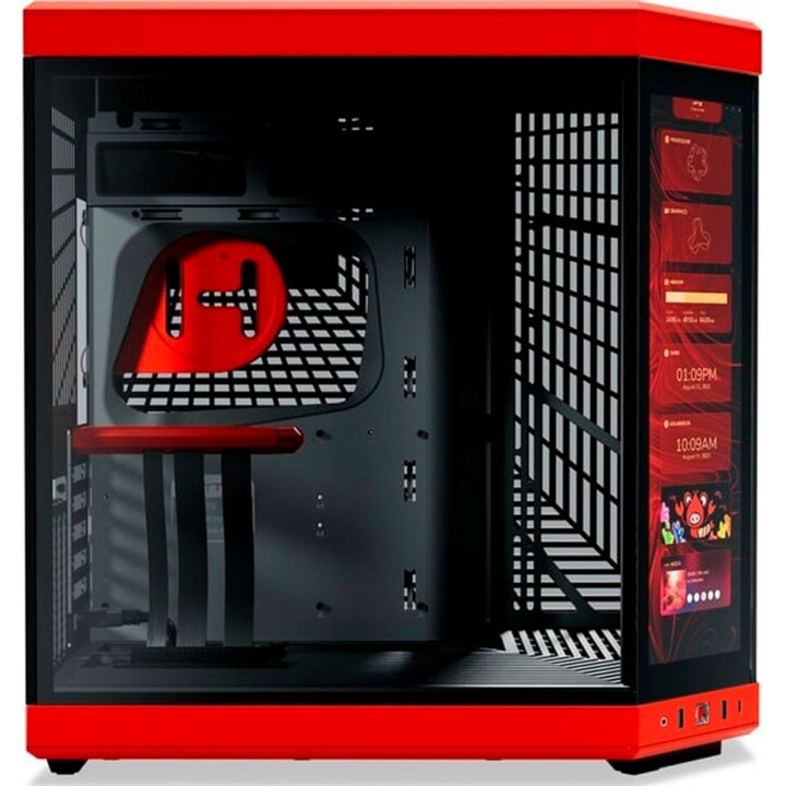 Hyte Y70 Touch Infinite Cherry Black Case/Tower