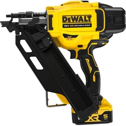 DEWALT DCN930P2-QW - Clavadora de Estructuras sin escobillas XR 18V con 2 baterías Li-Ion 5Ah