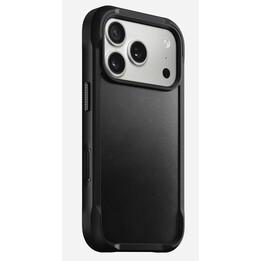 Nomad Rugged Leather Case for 16 cm (6.3") Mobile Phone, Black