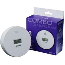Detector de monóxido de carbono y humo SAFE MI - B - 7 años de garantía SHCS-10D