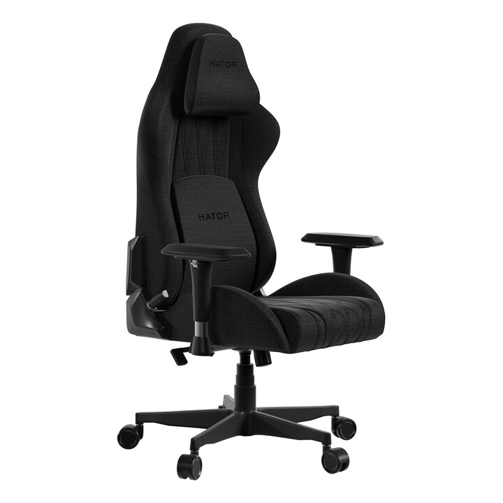 HATOR Darkside 3M Fabric Silla para videojuegos universal Negro