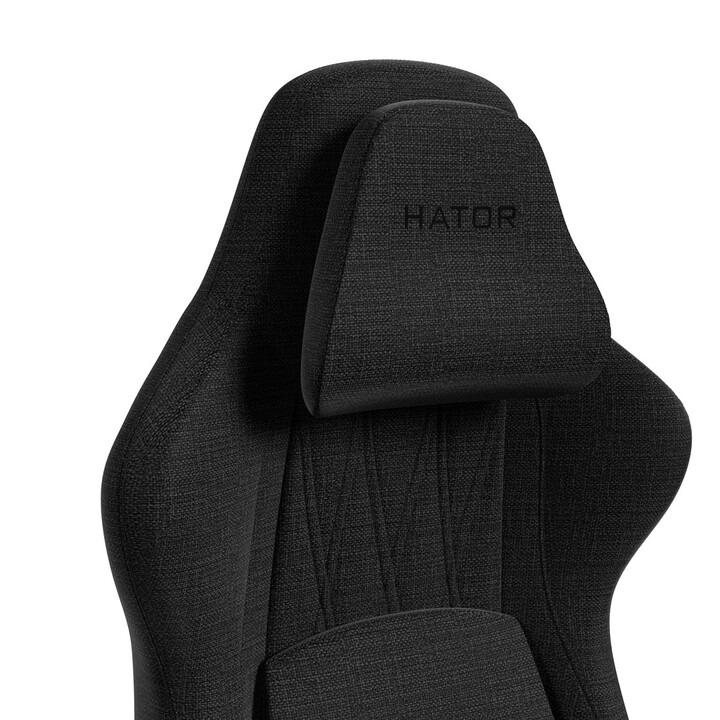 HATOR Darkside 3M Fabric Silla para videojuegos universal Negro