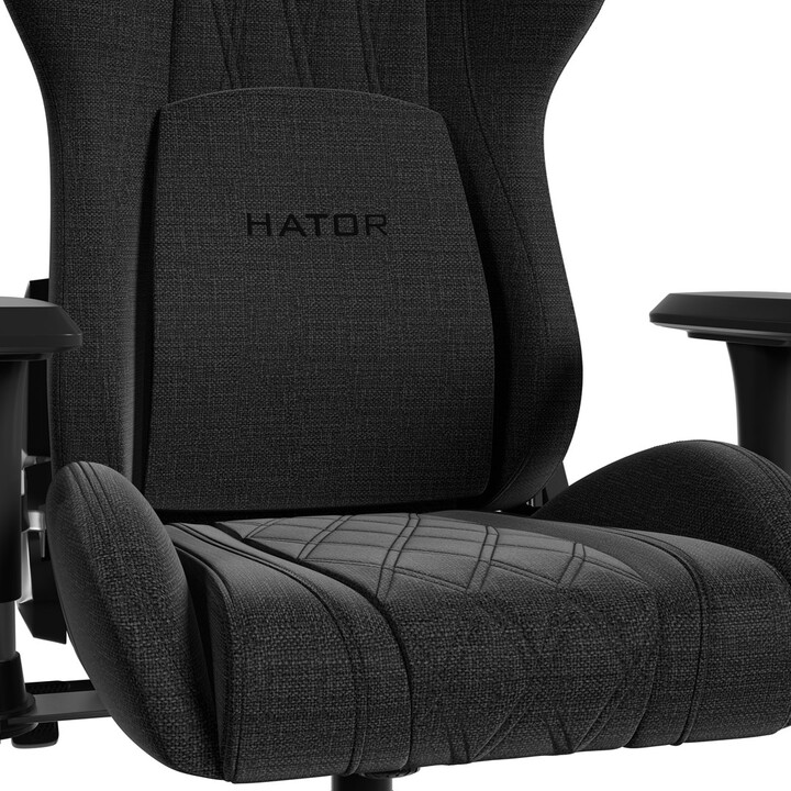 HATOR Darkside 3M Fabric Silla para videojuegos universal Negro