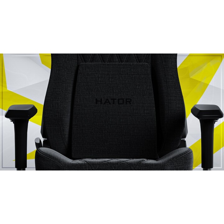 HATOR Darkside 3M Fabric Silla para videojuegos universal Negro